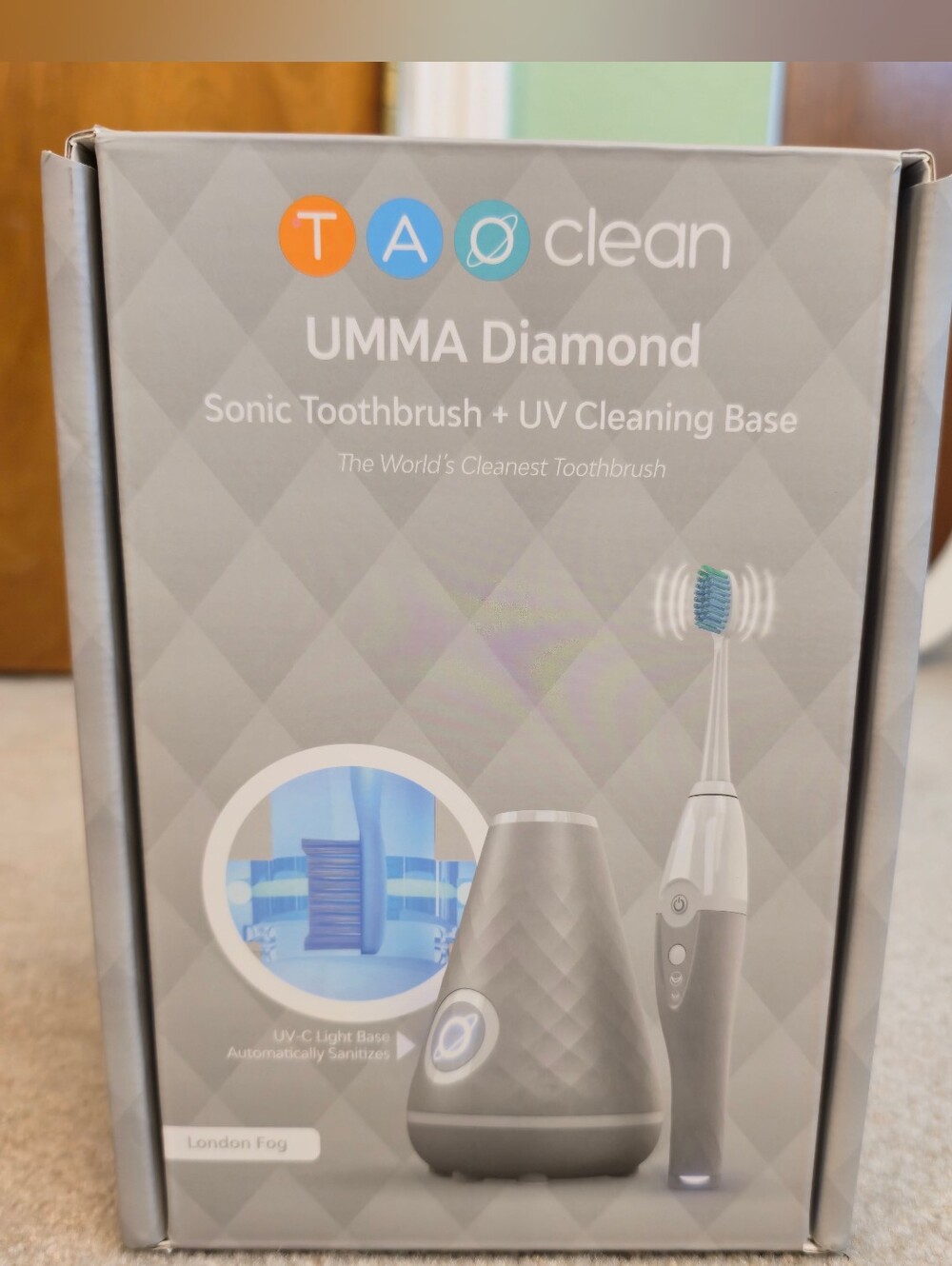 Tao Clean UMMA DIAMOND Sonic Toothbrush with UV Sanitizing Cleaning Station